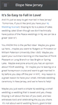 Mobile Screenshot of elopenewjersey.com